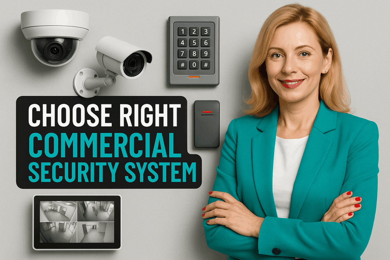 Right Commercial Security System for Your NY, NJ or PA Business