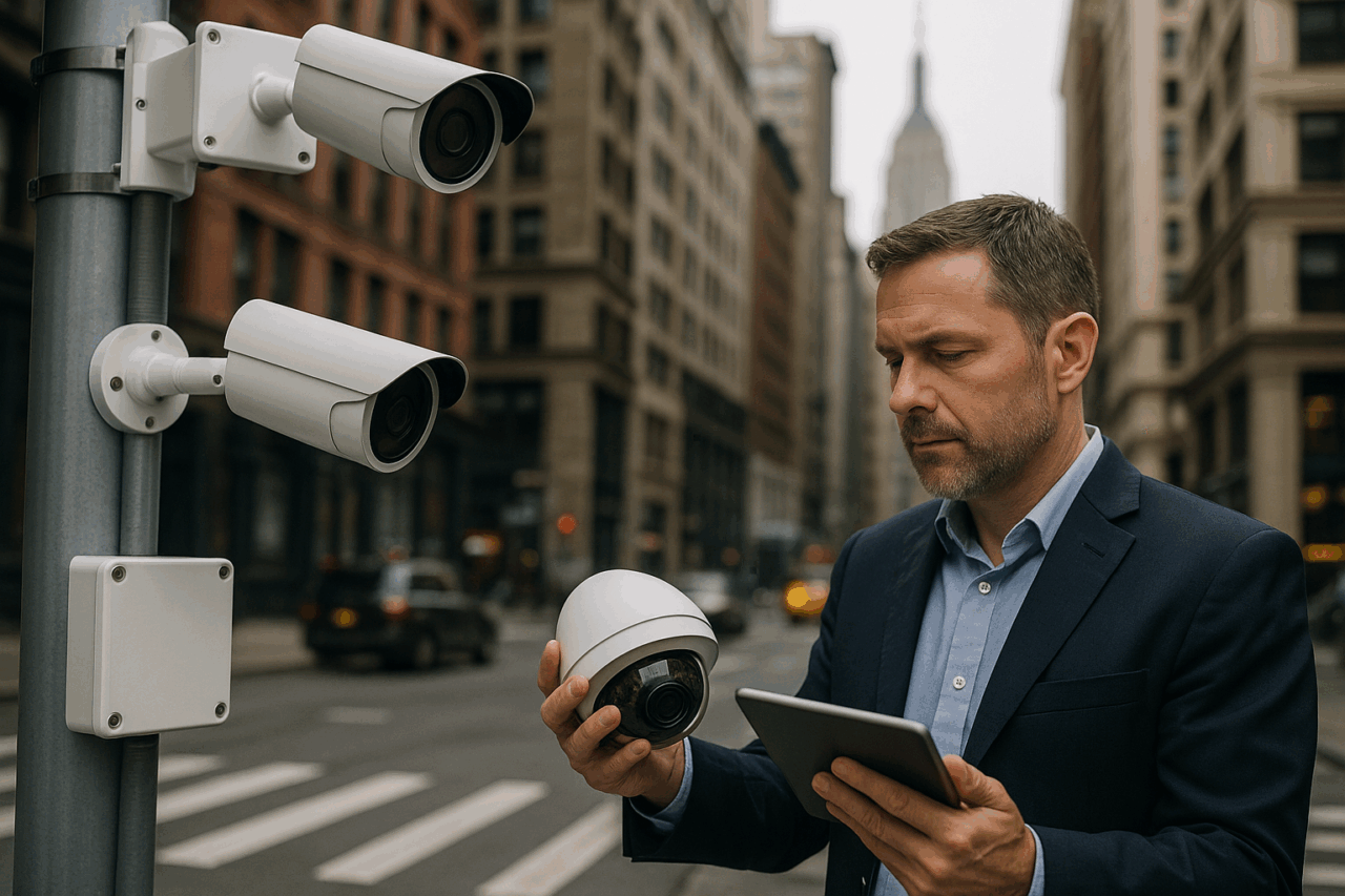 Commercial Security Cameras in NYC
